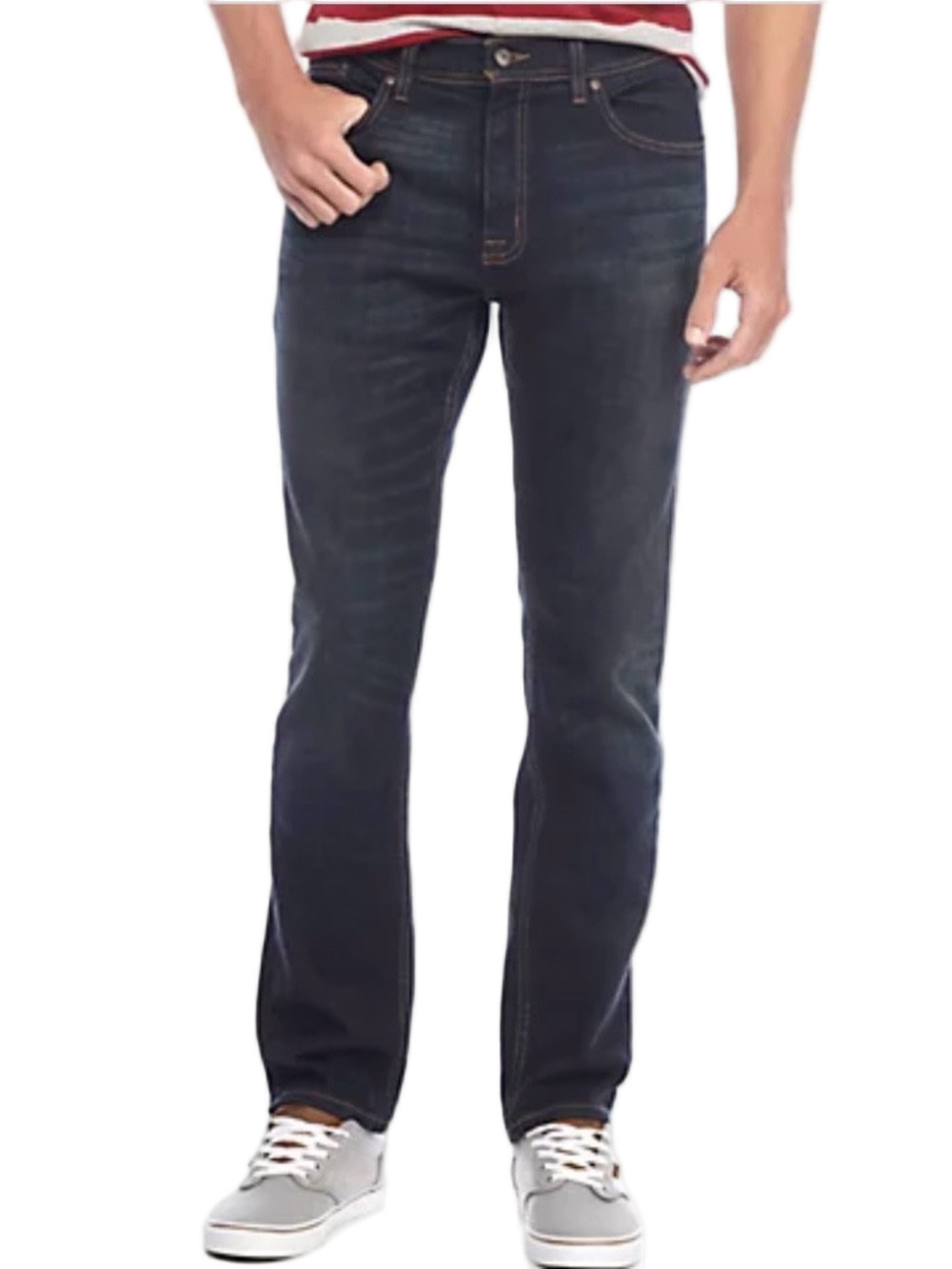 515. NWT MENS TRUE CRAFT 34WX30L DENIM JEANS